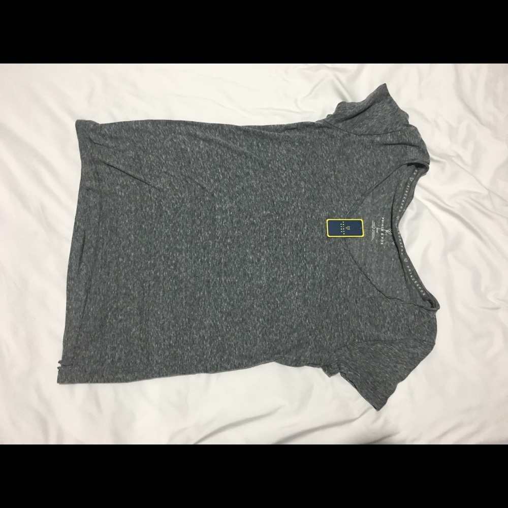 Aeropostale Prince&Fox Gray v-neck t-shirt